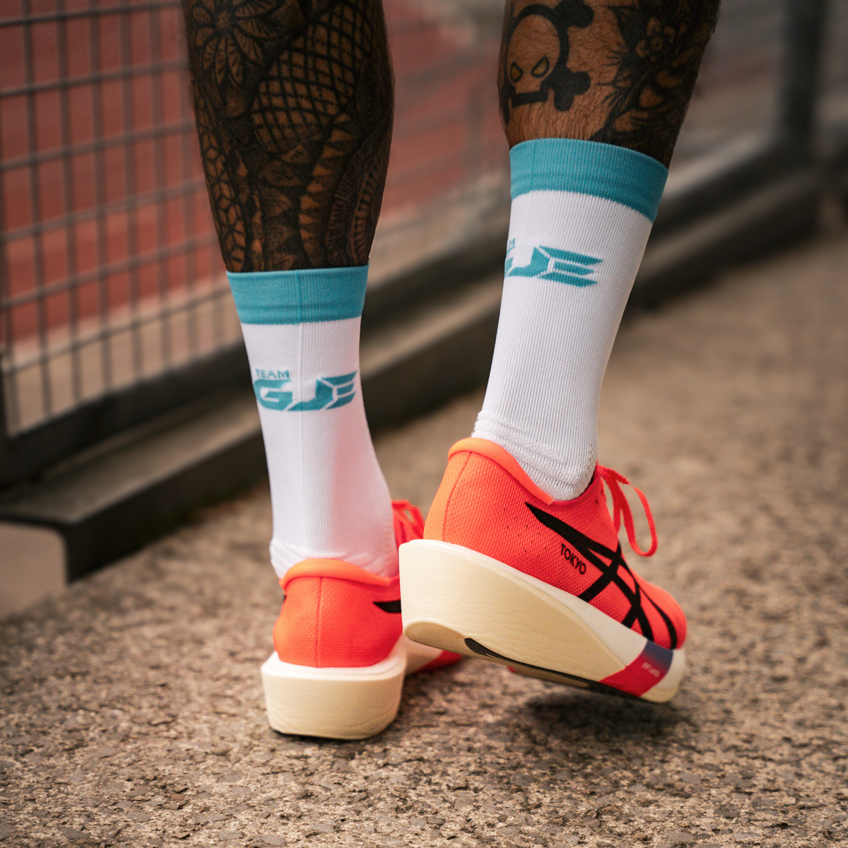 Performance Crew Running Socks: Custom