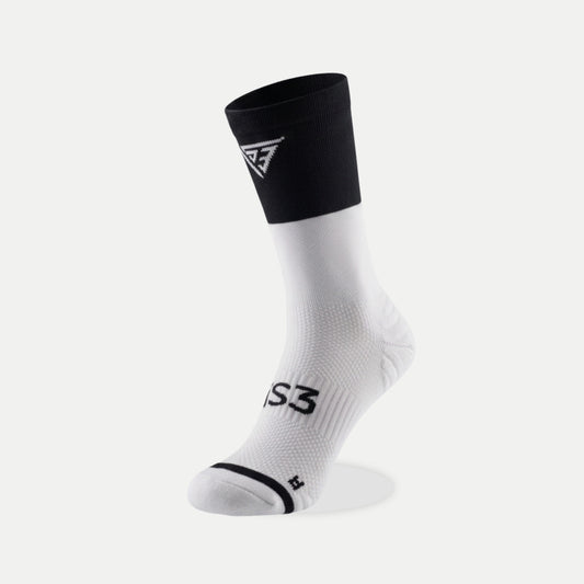 Performance Crew Running Socks: Mono